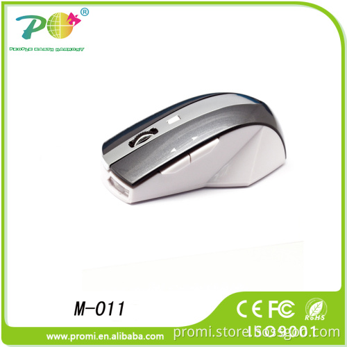 Rechargeable ergonomic wireless mouse 2.4ghz DPI mouse with usb docking station for door gift